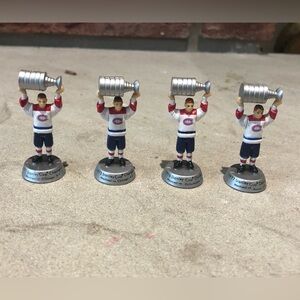 3/$20 Montreal Canadiens Hockey Stanley Cup Champion Figurines